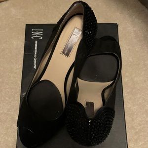 INC Black Heels